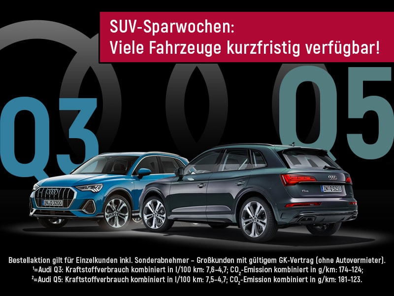 Audi SUV-Sparwochen