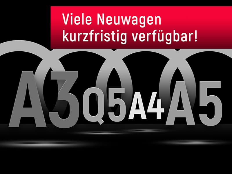 Audi Neuwagen Sommerwochen
